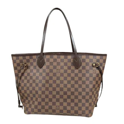 Pre-owned Louis Vuitton Brown Damier Canvas Tote Bag ()