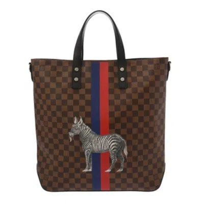 Pre-owned Louis Vuitton Brown Damier Canvas Tote Bag ()