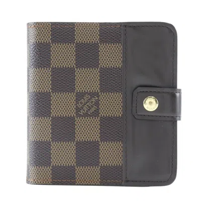Pre-owned Louis Vuitton Brown Damier Canvas Wallet (bi-fold) ()