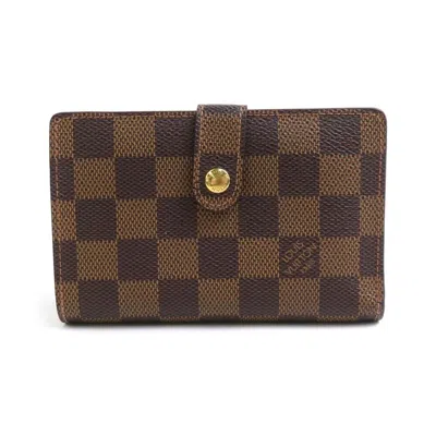Pre-owned Louis Vuitton Brown Damier Canvas Wallet (bi-fold) ()