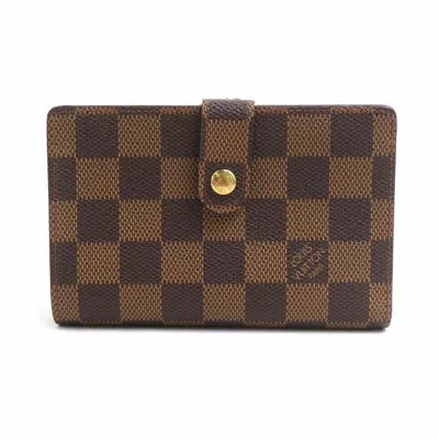Pre-owned Louis Vuitton Brown Damier Canvas Wallet (bi-fold) ()
