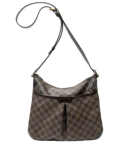 Pre-owned Louis Vuitton Brown Damier Ebene Bloomsbury (authentic Pre-loved)