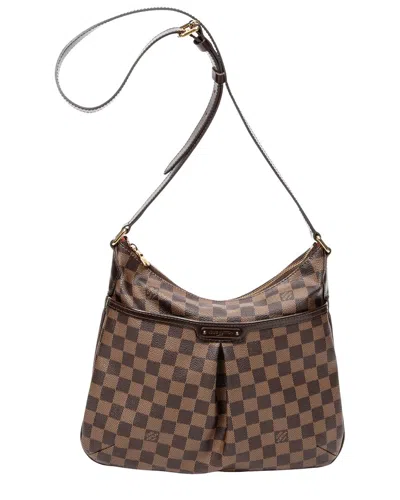Pre-owned Louis Vuitton Brown Damier Ebene Bloomsbury (authentic Pre-loved)