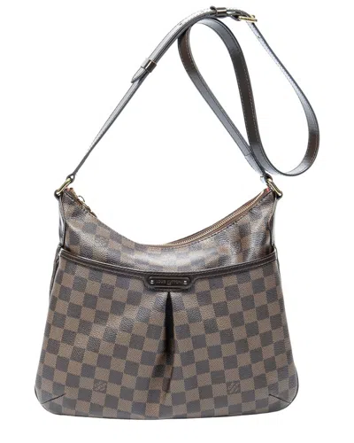 Pre-owned Louis Vuitton Brown Damier Ebene Bloomsbury (authentic Pre-loved)