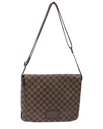 Louis Vuitton Brown Damier Ebene Brooklyn (authentic Pre-loved)