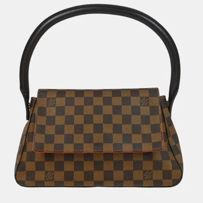 Pre-owned Louis Vuitton Damier Mini Looping Handbag