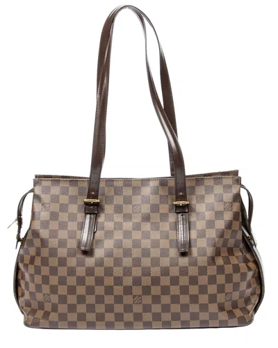 Louis Vuitton Brown Damier Ebene Chelsea (authentic Pre-loved)