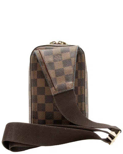 Louis Vuitton Brown Damier Ebene Coated Canvas