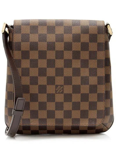 Louis Vuitton Brown Damier Ebene Coated Canvas