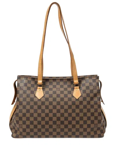 Louis Vuitton Brown Damier Ebene Columbine Centenaire Gm (authentic Pre-loved)