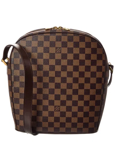 Pre-owned Louis Vuitton Brown Damier Ebene Ipanema Gm (authentic Pre-loved)