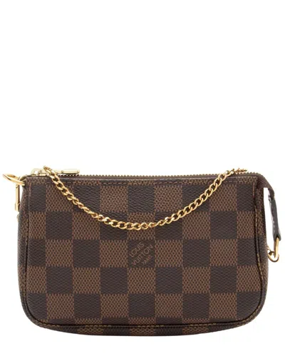 Louis Vuitton Brown Damier Ebene Mini Pochette Accessoires (authentic Pre-  Loved)