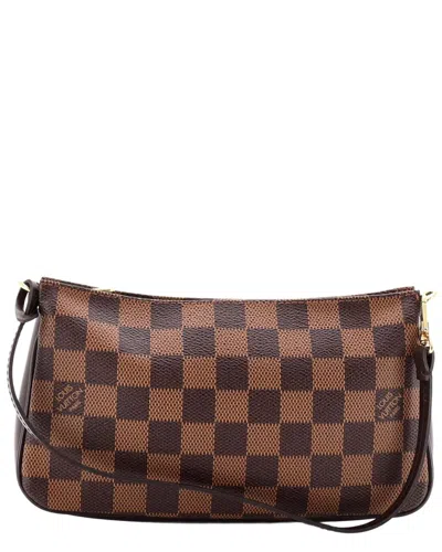 Louis Vuitton Brown Damier Ebene Navona Pochette Accessoires (authentic Pre-  Loved)