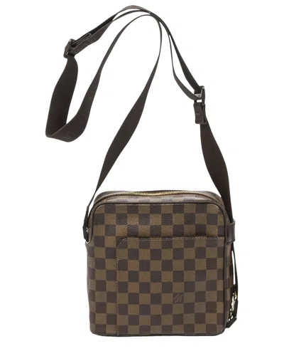 Louis Vuitton Brown Damier Ebene Olav (authentic Pre-loved)