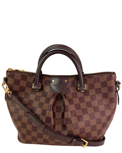 Louis Vuitton Brown Damier Ebene Siena Pm (authentic Pre-loved)