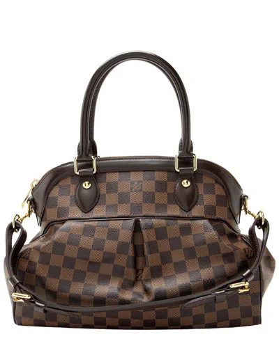 Louis Vuitton Brown Damier Ebene Trevi Pm (authentic Pre-loved)