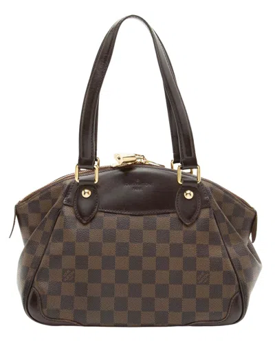 Louis Vuitton Brown Damier Ebene Verona Pm (authentic Pre-loved)