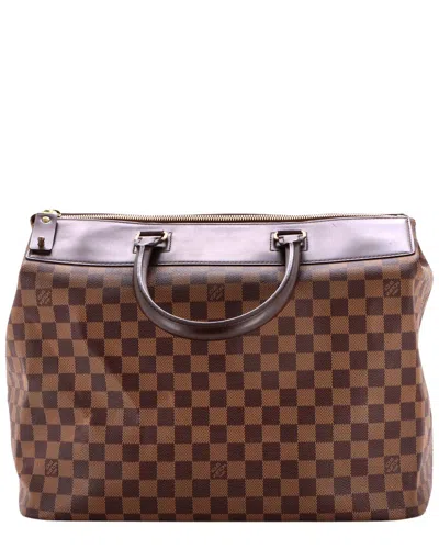 Pre-owned Louis Vuitton Brown Damier Greenwich Travel Bag Pm (authentic Pre-loved)