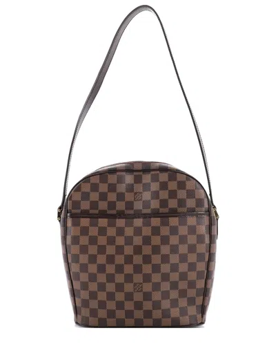 Pre-owned Louis Vuitton Brown Damier Ipanema Gm (authentic Pre-loved)