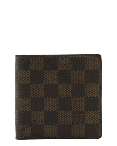 Louis Vuitton Brown Damier Marco Wallet (authentic Pre-loved)