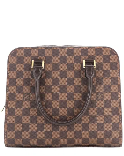 Louis Vuitton Brown Damier Triana Bag Damier