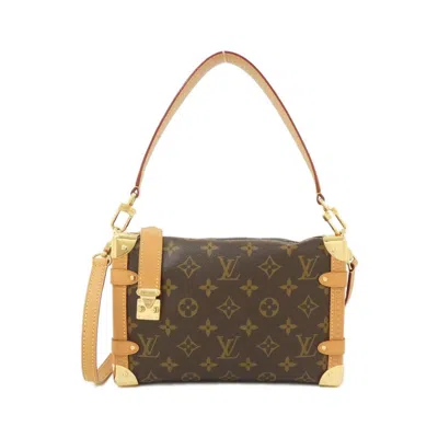 Pre-owned Louis Vuitton Brown Dark Brown Marron Coated Canvas Shoulder Bag ()