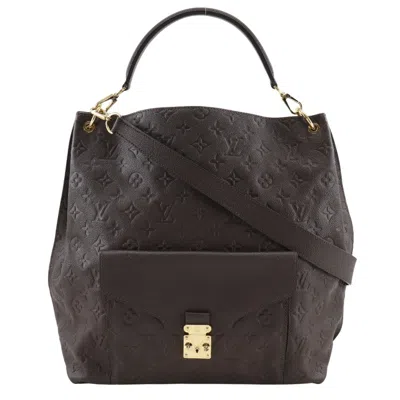 Pre-owned Louis Vuitton Brown Earth Monogram Empreinte Shoulder Bag () In Brown, Earth