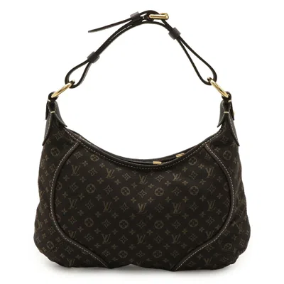 Pre-owned Louis Vuitton Brown Ebene Canvas Leather Shoulder Bag ()