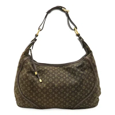 Pre-owned Louis Vuitton Brown Ebene Canvas Shoulder Bag ()