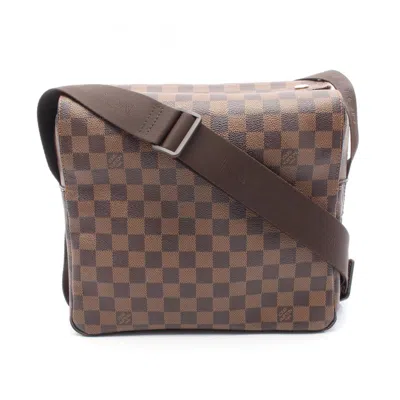 Pre-owned Louis Vuitton Brown Ebene Coated Canvas Leather Shoulder Bag ()