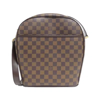 Pre-owned Louis Vuitton Brown Ebene Coated Canvas Shoulder Bag ()