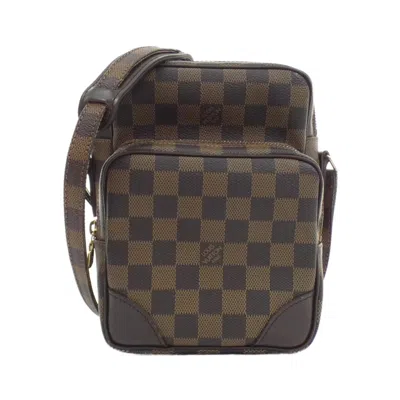 Pre-owned Louis Vuitton Brown Ebene Coated Canvas Shoulder Bag ()