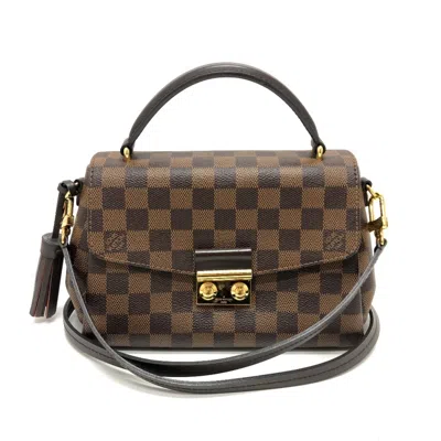 Pre-owned Louis Vuitton Brown Ebene Damier Canvas Handbag Shoulder Bag () In Brown, Ebene