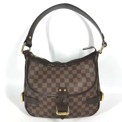 Pre-owned Louis Vuitton Brown Ebene Damier Canvas Shoulder Bag ()