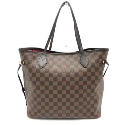 Pre-owned Louis Vuitton Brown Ebene Damier Canvas Shoulder Bag Tote Bag ()