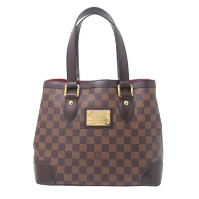Pre-owned Louis Vuitton Brown Ebene Damier Canvas Tote Bag ()