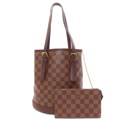 Pre-owned Louis Vuitton Brown Ebene Damier Canvas Tote Bag ()