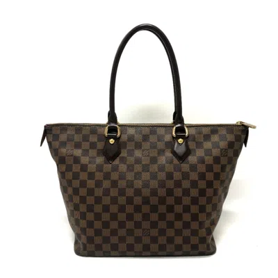 Pre-owned Louis Vuitton Brown Ebene Damier Canvas Tote Bag () In Brown, Ebene