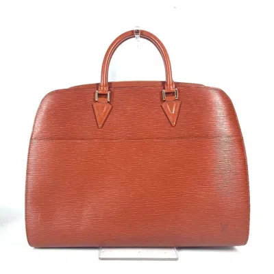 Pre-owned Louis Vuitton Brown Epi Leather Boston Bag Handbag ()