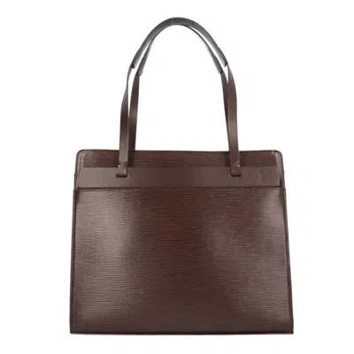 Pre-owned Louis Vuitton Brown Epi Leather Shoulder Bag ()