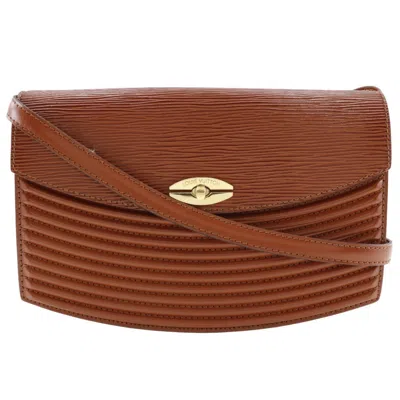 Pre-owned Louis Vuitton Brown Epi Leather Shoulder Bag ()