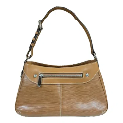 Pre-owned Louis Vuitton Brown Epi Leather Shoulder Bag ()