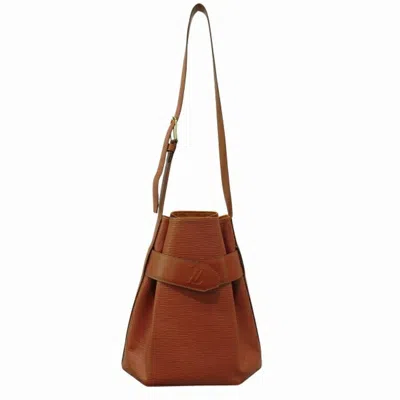Pre-owned Louis Vuitton Brown Epi Leather Shoulder Bag ()
