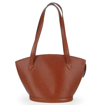 Pre-owned Louis Vuitton Brown Epi Leather Tote Bag ()