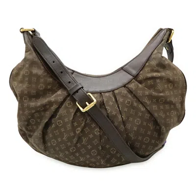Pre-owned Louis Vuitton Brown Fusain Monogram Idylle Shoulder Bag ()