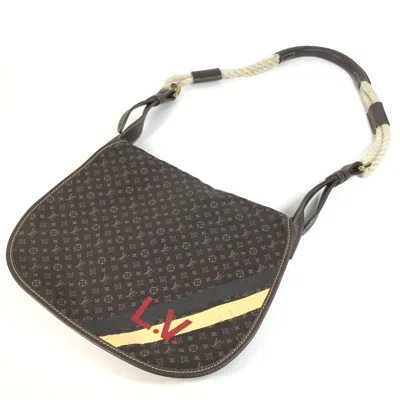 Pre-owned Louis Vuitton Brown Galle Monogram Mini Shoulder Bag ()