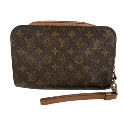 Pre-owned Louis Vuitton Brown Galle Monogram Monogram Clutch Bag ()