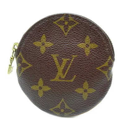 Pre-owned Louis Vuitton Brown Galle Monogram Monogram Coin Purse/coin Case ()