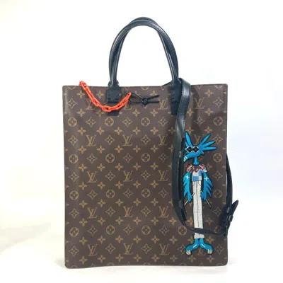 Pre-owned Louis Vuitton Brown Galle Monogram Monogram Shoulder Bag Tote Bag ()
