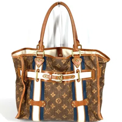 Pre-owned Louis Vuitton Brown Galle Monogram Shoulder Bag Tote Bag ()